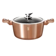 Kép 1/7 - Berlinger Haus Rose Gold indukciós lábas 20 cm-es (BH-1514)