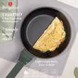Kép 6/8 - Berlinger Haus Matte Green TitánPro bevonatú Serpenyő 20 cm-es (BH-8150)