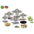 Kép 2/5 - Blaumann Gourmet Line 13 részes rozsdamentes acél edénykészlet (BL-3244)