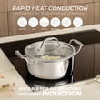 Kép 11/17 - Berlinger Haus Eternal® 9 részes  INOX Edénykészlet (BH-8524)