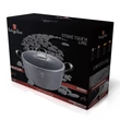 Kép 5/5 - Berlinger Haus Gray Stone Touch Indukciós lábas fedővel 28 cm-es (BH-1153)