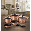 Kép 6/7 - Berlinger Haus Rose Gold 10 részes edénykészlet (BH-1220)