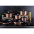 Kép 2/8 - Berlinger Haus Metallic Rose Gold Collectioon 15 részes edénykészlet (BH-1224) 