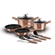 Kép 2/9 - Berlinger Haus Rose Gold 10 részes edénykészlet (BH-6142)