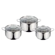 Kép 4/8 - Berlinger Haus Silver Jewellery  12 részes LUXUS edénykészlet (BH-6661) 