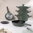 Kép 9/11 - Berlinger Haus Matte Green 10 részes edénykészlet (BH-8207) 
