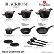 Kép 9/11 - Berlinger Haus Black Rose 15 részes edénykészlet (BH-8234) 