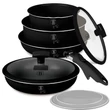 Kép 1/9 - Berlinger Haus Matte Black 9 részes edénykészlet (BH-8257)
