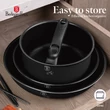 Kép 8/9 - Berlinger Haus Matte Black 9 részes edénykészlet (BH-8257)