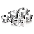Kép 2/5 - Blaumann Gourmet Line Jumbo 10 db-os INOX edénykészlet (BL-1637)