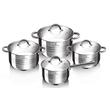Blaumann Gourmet Line Jumbo 8 db-os INOX edénykészlet (BL-3115)