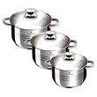 Kép 2/4 - Blaumann Gourmet Line 6 db-os rozsdamentes acél edénykészlet (BL-3174) 