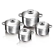 Kép 1/8 - Blaumann Gourmet Line 8 db-os INOX edénykészlet (BL-3861)