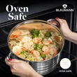 Kép 7/8 - Blaumann Gourmet Line 8 db-os INOX edénykészlet (BL-3861)
