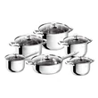 Kép 5/6 - Blaumann PROFESSIONAL 12 db-os INOX Edénykészlet (BL-3875)