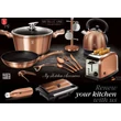Kép 7/7 - Berlinger Haus Rose Gold Indukciós 3 részes serpenyő szett (BH-1278)