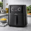 Kép 4/6 - Blaumann Black Silver 5L Forrólevegős Sütő (BL-9038)