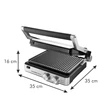 Kép 10/10 - Tescoma President Csúcsminőségű Elektromos Kontakt Grill- és Szendvicssütő (909120) 