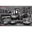 Kép 9/9 - Berlinger Haus Black Silver 7,2 l-es Forrólevegős Sütő LCD Kijelzővel (BH-9470)