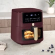 Kép 3/5 - Berlinger Haus Leonardo 8 l-es Forrólevegős Sütő LCD Kijelzővel (BH-9606)