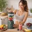 Kép 2/5 - Berlinger Haus Matte Green Turmixgép 1,5 l-es edzett üveg kancsóval (BH-9823) 