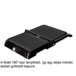 Kép 8/10 - Berlinger Haus Black Rose Elektromos Kontakt Grill- és Szendvicssütő 2 az 1-ben (BH-9135)