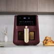 Kép 5/8 - Berlinger Haus Leonardo 5 l-es Forrólevegős Sütő LCD Kijelzővel (BH-9489)