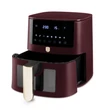 Kép 2/8 - Berlinger Haus Leonardo 5 l-es Forrólevegős Sütő LCD Kijelzővel (BH-9489)