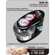 Kép 3/5 - Berlinger Haus Black Silver billenőfejes robotgép 6 l-es INOX tállal 1300W (BH-9512)