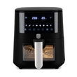 Kép 1/5 - Berlinger Haus Black Silver 5 l-es Forrólevegős Sütő LCD Kijelzővel (BH-9557)