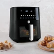Kép 2/5 - Berlinger Haus Black Silver 5 l-es Forrólevegős Sütő LCD Kijelzővel (BH-9557)