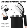 Kép 3/7 - Berlinger Haus Black Rose Dupla Falú Vízforraló 1,7 l-es (BH-9578)