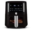 Kép 1/5 - Berlinger Haus Black Silver 8 l-es Forrólevegős Sütő LCD Kijelzővel (BH-9605)