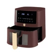 Kép 2/5 - Berlinger Haus Leonardo 8 l-es Forrólevegős Sütő LCD Kijelzővel (BH-9606)