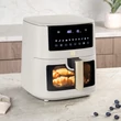 Kép 4/8 - Berlinger Haus Sahara 8 l-es Forrólevegős Sütő LCD Kijelzővel (BH-9607)