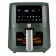 Kép 1/3 - Berlinger Haus Matte Green 5 l-es Forrólevegős Sütő LCD Kijelzővel (BH-9709)