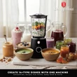 Kép 5/8 - Berlinger Haus Black Rose Turmixgép 1,5 l-es edzett üveg kancsóval (BH-9821) 
