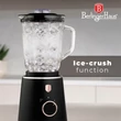 Kép 3/8 - Berlinger Haus Black Rose Turmixgép 1,5 l-es edzett üveg kancsóval (BH-9821) 