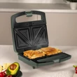 Kép 7/12 - Berlinger Haus Matte Green Szendvics-, gofri-, grillsütő 3 az 1-ben (BH-9978) 