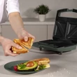 Kép 8/12 - Berlinger Haus Matte Green Szendvics-, gofri-, grillsütő 3 az 1-ben (BH-9978) 