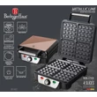 Kép 5/7 - Berlinger Haus Rose Gold Elektromos Gofrisütő 4 szeletes (BH-9452)