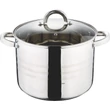 Kép 2/3 - Blaumann rozsdamentes fazék üvegfedővel 15,5 L (BL-1013) 