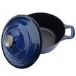  La Cuisine Blue öntöttvas alacsony lábas fedővel 28 cm-es (432019)