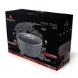 Kép 5/5 - Berlinger Haus Gray Stone Touch Indukciós lábas fedővel 24 cm-es (BH-1152)