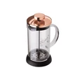 Kép 2/5 - Berlinger Haus Rose Gold Dugattyús Kávé- Teafőző 350 ml-es (BH-1493)