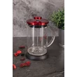 Kép 1/5 - Berlinger Haus Burgundy Dugattyús Kávé- Teafőző 600 ml-es (BH-1497)