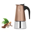 Kép 1/7 - Berlinger Haus Rose Gold 6 személyes Indukciós kávéfőző (BH-8908)