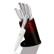 Kép 1/5 - Berlinger Haus - Black Burgundy Kikoza Collection 6 db-os rozsdamentes késkészlet (BH-2282) 