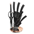 Kép 5/8 - Berlinger Haus Black Rose 8 db-os Diamond bevonatú késkészlet (BH-2421A)
