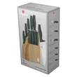 Kép 5/5 - Berlinger Haus Matte Green 10 részes Késkészlet bambusz állvánnyal (BH-3123)
